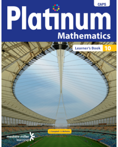 Platinum Mathematics Grade 10 Learner's Book ePDF (perpetual licence)