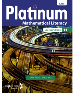 Platinum Mathematical Literacy Grade 11 Learner's Book ePDF (perpetual licence)