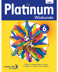 Platinum Wiskunde Graad 6 Leerderboek ePDF (perpetual licence)