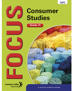 Focus Consumer Studies Grade 11 Learner's Book ePDF (perpetual licence)