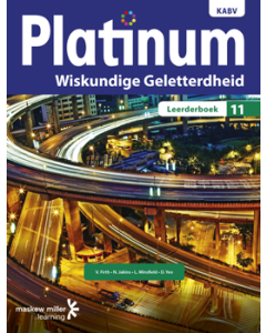 Platinum Wiskundige Geletterdheid Graad 11 Leerderboek ePUB (perpetual licence)