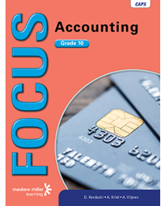 Focus Accounting Grade 10 Learner's Book ePUB (perpetual licence)