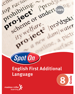 Spot On English First Additional Language Grade 8 Learner's Book ePUB (perpetual licence)