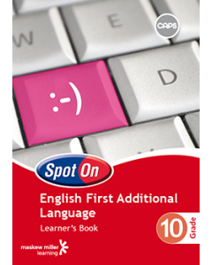 Spot On English First Additional Language Grade 10 Learner's Book ePUB (perpetual licence)