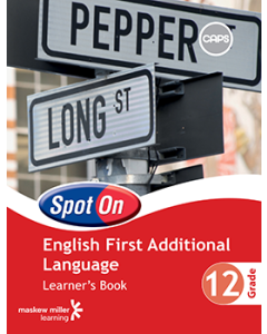 Spot On English First Additional Language Grade 12 Learner's Book ePUB (perpetual licence)