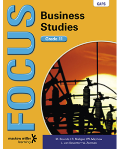 Focus Business Studies Grade 11 Learner's Book ePUB (perpetual licence)