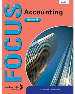 Focus Accounting Grade 11 Learner's Book ePUB (1-year licence)