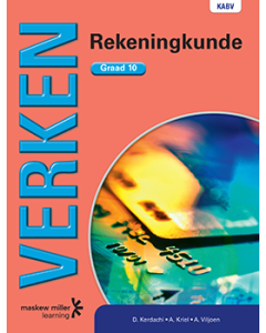 Verken Rekeningkunde Graad 10 Leerderboek ePUB (1-year licence)
