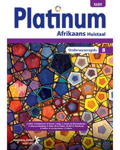 Platinum Afrikaans Huistaal Graad 8 Onderwysersgids ePDF (perpetual licence)