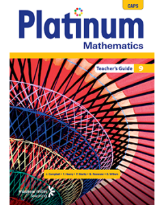 Platinum Mathematics Grade 9 Teacher's Guide ePDF (perpetual licence)