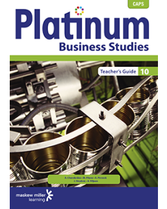 Platinum Business Studies Grade 10 Teacher's Guide ePDF (perpetual licence)