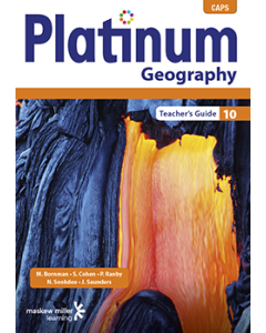 Platinum Geography Grade 10 Teacher's Guide ePDF (1-year licence)