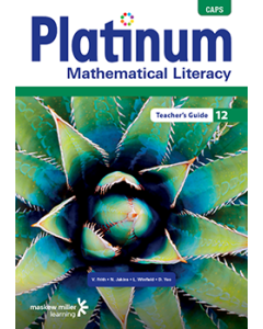 Platinum Mathematical Literacy Grade 12 Teacher's Guide ePDF (perpetual licence)