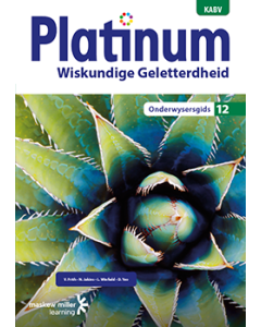 Platinum Wiskundige Geletterdheid Graad 12 Onderwysersgids ePDF (perpetual licence)