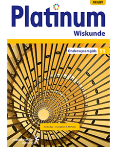 Platinum Wiskunde Graad 11 Onderwysersgids ePDF (1-year licence)