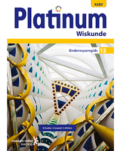 Platinum Wiskunde Graad 12 Onderwysersgids ePDF (perpetual licence)