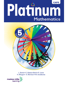 Platinum Mathematics Grade 5 Teacher's Guide ePDF (perpetual licence)