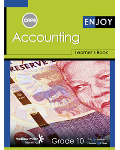 Enjoy Accounting Grade 10 Learner's Book ePDF (perpetual licence)