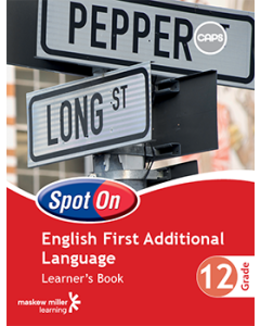 Spot On English First Additional Language Grade 12 Learner's Book ePDF (perpetual licence)
