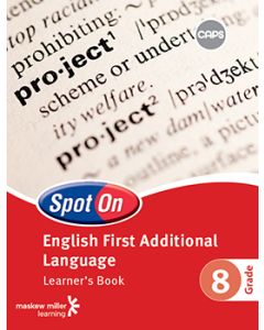 Spot On English First Additional Language Grade 8 Learner's Book ePDF (perpetual licence)