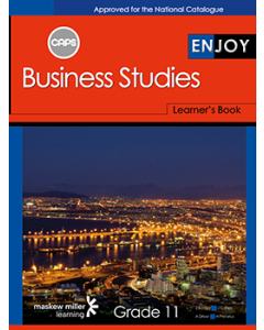 Enjoy Business Studies Grade 11 Learner's Book ePDF (1-year licence)