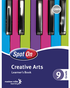 Spot On Creative Arts Grade 9 Learner's Book ePDF (1-year licence)