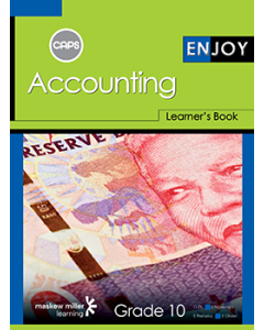 Enjoy Accounting Grade 10 Learner's Book ePUB (1-year licence)