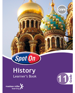 Spot On History Grade 11 Learner's Book ePUB (1-year licence)