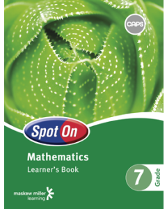 Spot On Mathematics Grade 7 Learner's Book ePDF (1-year licence)