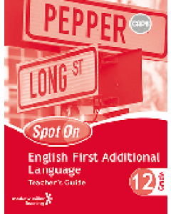Spot On English First Additional Language Grade 12 Teacher's Guide ePDF (perpetual licence)