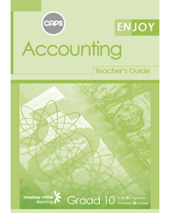 Enjoy Accounting Grade 10 Teacher's Guide ePDF (perpetual licence)