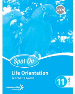 Spot On Life Orientation Grade 11 Teacher's Guide ePDF (perpetual licence)