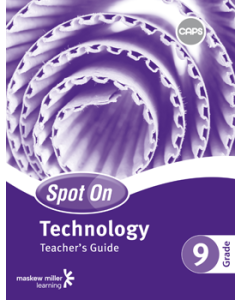 Spot On Technology Grade 9 Teacher's Guide ePDF (perpetual licence)