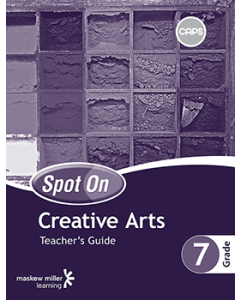 Spot On Creative Arts Grade 7 Teacher's Guide ePDF (perpetual licence)