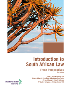 Introduction to South African Law: Fresh Perspectives 3/E ePDF