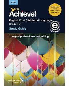 X-kit Achieve! English First Additional Language Grade 10 Study Guide (Topic 1) ePDF (perpetual licence)
