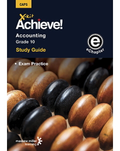 X-kit Achieve! Accounting Grade 10 Study Guide (Exam Practice) ePDF (perpetual licence)