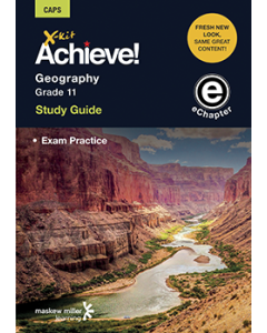 X-kit Achieve! Geography Grade 11 Study Guide (Exam Practice) ePDF (perpetual licence)