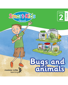Smart-Kids Read! Level 2 Book 3: Bugs and animals ePDF (perpetual licence)